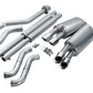 Corsa 90-95 Chevrolet Corvette C4 ZR1 5.7L V8 LT5 Polished Sport Cat-Back Exhaust