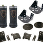 Ridetech AIRoverLeaf 2000lb Sideframe 2.5in Leaf Bracket Kit
