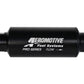 Aeromotive Pro-Series In-Line Filter - AN-12 - 40 Micron SS Element - Nickel Chrome Finish