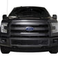 Putco 15-17 Ford F-150 - Stainless Steel Black Punch Design Bumper Grille Inserts
