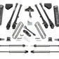 Fabtech 08-16 Ford F250/350 4WD 8in 4Link Sys w/Coils & Rr Lf Sprngs & Dlss Shks