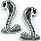 Ford Racing 2007-2009 Mustang SVT Cobra Snake Fender Emblems