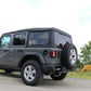 Corsa 18+ Jeep Wrangler JL 2.5in Dual Rear Turn Down Exit Sport Axle-Back Exhaust