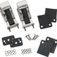 Kentrol 42-95 Jeep CJ/Wrangler YJ Hood Catch Pair TJ Style - Polished Silver