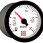 Autometer Stack 52mm -30INHG to +30 PSI (Incl T-Fitting) Mechanical Boost Pressure Gauge - White