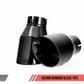 AWE Tuning VW MK7 GTI Track Edition Exhaust - Diamond Black Tips