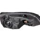 ANZO 2005-2007 Ford Focus Crystal Headlights Black