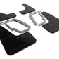 Rally Armor 17-22 Tesla Model 3 Black UR Mud Flap - Metallic Black Logo
