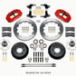 Wilwood Narrow Superlite 6R Front Hub Kit 12.88in Red 82-92 Camaro//Firebird