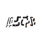Mishimoto 88-91 BMW E30 (M3) Black Silicone Hose Kit