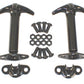 Rugged Ridge 41-95 Jeep CJ / Jeep Wrangler Black Hood Catch Kit