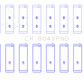 King Ford 260ci / 289ci / 302 5.0L Windsor - Doweled (Size STD) Performance Rod Bearing Set