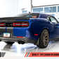AWE Tuning 2017+ Challenger 5.7 Touring Edition Exhaust - Non-Resonated - Diamond Black Quad Tips