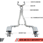 AWE Tuning Mercedes-Benz W205 AMG C63/S Sedan SwitchPath Exhaust System - for Non-DPE Cars