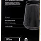 Airaid Universal Air Filter - Cone 3 1/2 x 6 x 4 5/8 x 6 w/ Short Flange