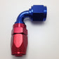 Fragola -6AN Nut x -8AN Hose 90 Degree Expanding Hose End