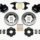 Wilwood Combination Parking Brake Rear Kit 11.00in Drilled Civic / Integra Drum 2.46 Hub Offset