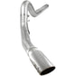 aFe Atlas 5in DPF-Back Aluminized Steel Exh Sys, Ford Diesel Trucks 08-10 V8-6.4L (td) Polished tip