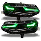 Oracle 19-21 Chevy Camaro LS/LT RGB+A Headlight DRL Upgrade Kit - ColorSHIFT w/ RF Controller