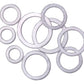 Fragola 14mm Aluminum Crush Washer 10 Pack