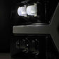 AlphaRex 07-13 Chevy 1500HD NOVA LED Proj Headlights Plank Style Gloss Blk w/Activ Light/Seq Signal