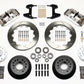 Wilwood Narrow Superlite 6R Front Hub Kit 12.88in Polished 74-80 Pinto/Mustang II Disc Spindle only