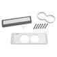 Autometer Mounting Solutions Gauge Mount Gauge Cage Dual 2-5/8in Silver 87-93 Ford Mustang