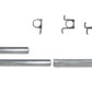 Diamond Eye KIT 4in TB MFLR RPLCMENT PIPE SGL SS: 98.5-02 DODGE CUMMINS 5.9L