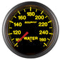 Autometer Elite Nascar 2-1/16in 100-260 Deg. F Water Temp. w/ Peak and Warn Gauge w/ Pro-Control