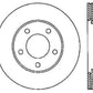 StopTech 05-10 Ford Mustang Slotted & Drilled Left Rear Rotor