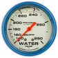 AutoMeter Gauge Wtemp 2-5/8in. 140-280 Deg. F Liq Filld Mech 4ft. Glow In Dark Ultra-Nite