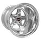 Race Star 92 Drag Star 15x14.00 5x4.75bc 4.00bs Direct Drill Polished Wheel