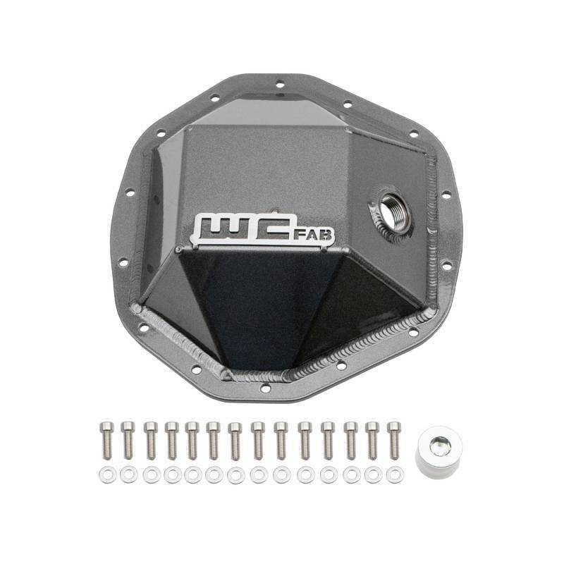 Wehrli 20-24 GM Duramax - 19-22 Ram HD Rear Differential Cover - Red