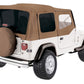 Rampage 1988-1995 Jeep Wrangler(YJ) OEM Replacement Top - Spice Denim