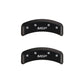 MGP 4 Caliper Covers Engraved Front & Rear MGP Red finish silver ch