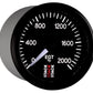 Autometer Stack 52mm 0-2000 Deg F Pro Stepper Motor Exhaust Gas Temp Gauge - Black