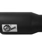 aFe POWER MACH Force-Xp 5in 304 Stainless Steel Exhaust Tip 5In x 7Out x15Lin Bolt-On Right-Blk