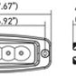 Hella Value Fit Mini 6in LED Light Bar - Flood