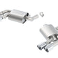 Borla 2016 Chevy Camaro 6.2L AT/MT S-Type Rear Section Exhaust w/o Dual Mode Valves