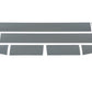 Putco 07-13 GMC Sierra Reg Cab 6.5 Short Box - 6in Wide - 12pcs Black Platinum Rocker Panels