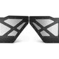 DV8 18-22 Jeep 4 Door JL/JT Aluminum Half Doors with Perforated Mesh Rear