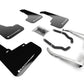 Rally Armor 18-22 Subaru Crosstrek Lift/AT Black UR Mud Flap w/ White Logo