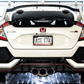 AWE Tuning 2017+ Honda Civic Type R Touring Edition Exhaust w/Front & Mid Pipes - Chrome Silver Tips