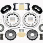 Wilwood Narrow Superlite 6R Front Hat Kit 12.88in Drilled 2005-Up Mazda Miata w/ Lines