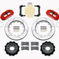 Wilwood Narrow Superlite 4R Rear Kit 14.00in Red Morrison Multilink IRS (2010-15 Camaro Based)