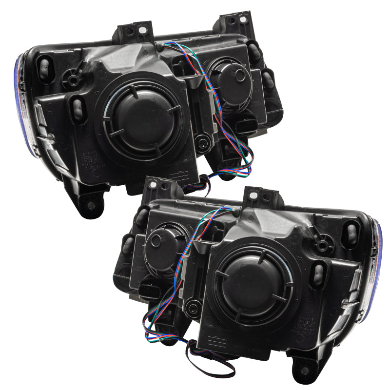 Oracle 11-14 Chrysler 300C SMD HL - Black - NON HID - ColorSHIFT DRL - ColorSHIFT w/o Controller