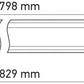 Hella Universal Black Magic 32in Thin Light Bar - Driving Beam