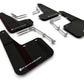 Rally Armor 20-22 Toyota GR Yaris Hatchback Black Mud Flap w/ White Logo