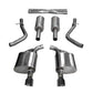 Corsa 17-18 Dodge Charger 5.7L V8 Xtreme Cat-Back Dual Rear Exit w/4.5in Black Tips