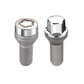 McGard 5 Lug Hex Install Kit w/Locks (Cone Seat Bolt) M14X1.5 / 17mm Hex / 30.5mm Shank L. - Chrome